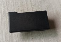 Rechteckstopfen 45x29, schwarz  rechts passnd Stema Aluminium Profil