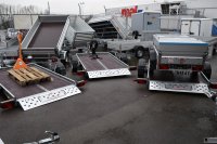 TR-PM 43 Fahrzeugtransporter 1500kg 301x169cm Stema WOM Absenkbar