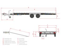TR-PM 131 Anssems Fahrzeugtransporter 3000kg