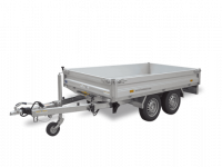 TR-PM 202  268x150x30 2000kg Kipper mit Gitteraufsatz