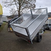 Anssems Rückwärts-Kipper KLT-1 1350.251×150 Pro mit Gitteraufsatz 600mm